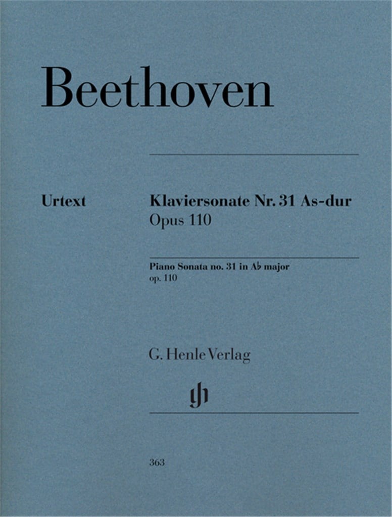Sonate 31 As-Dur Opus 110